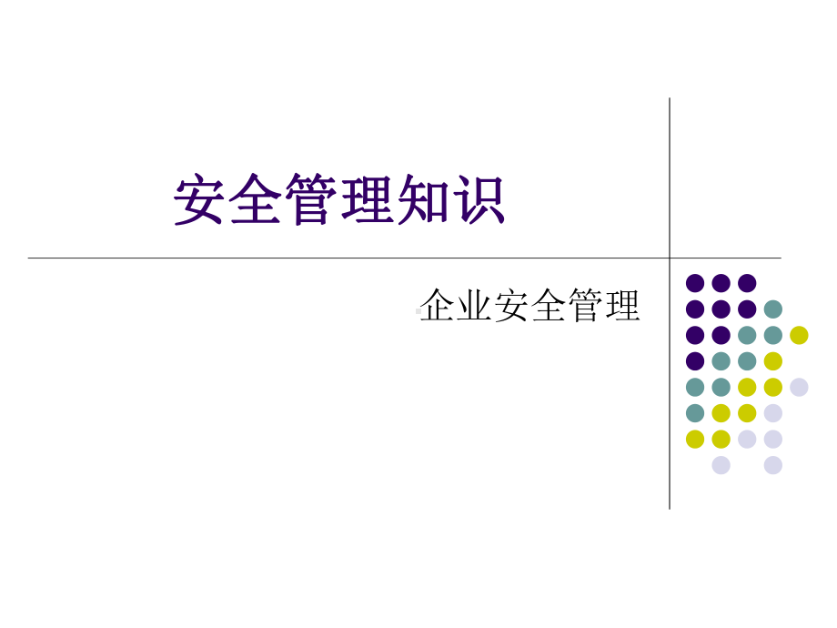 安全管理知识(管理层)课件.pptx_第1页