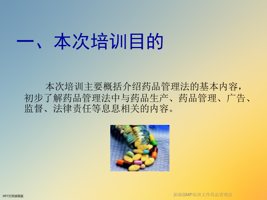 新版GMP培训文件药品管理法课件.ppt_第2页