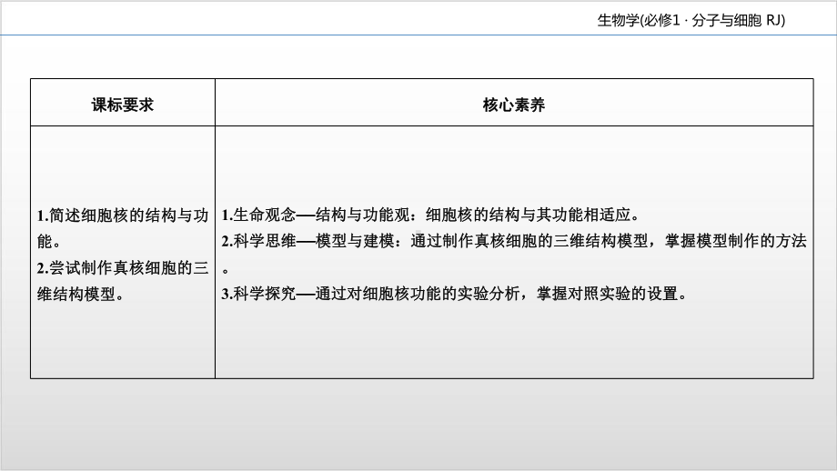 新教材《细胞核的结构和功能》课件人教版1.ppt_第3页