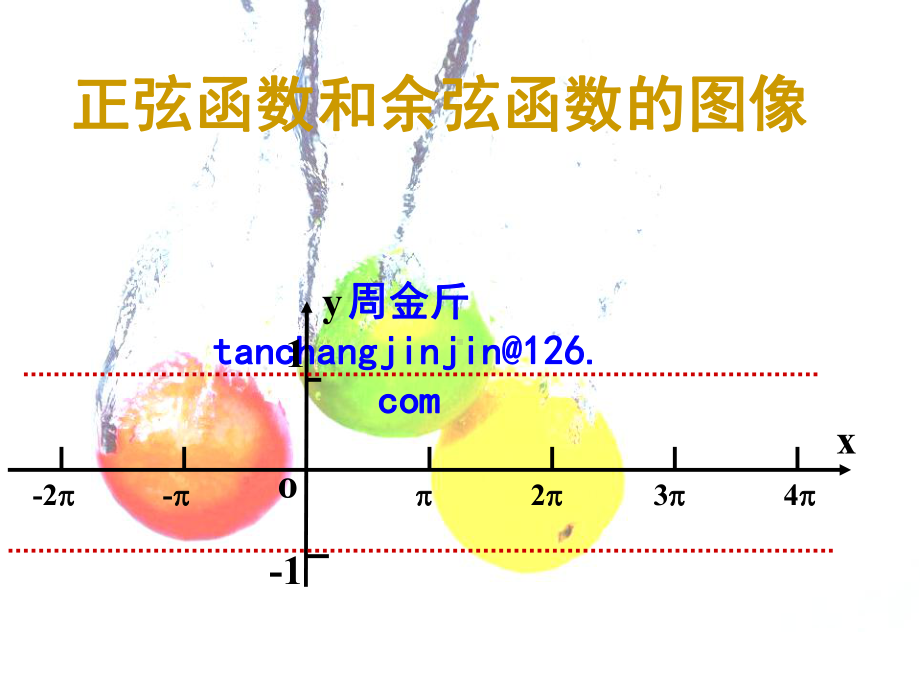 正弦函数和余弦函数的图像优秀课件.ppt_第1页