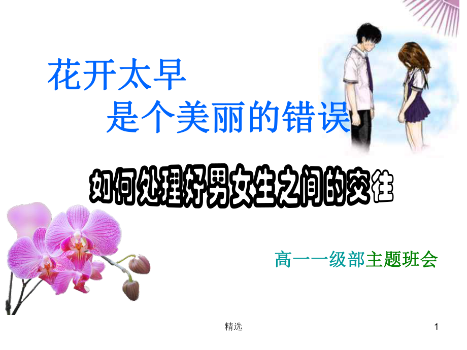 新版花开太早是个美丽的错误课件.ppt_第1页