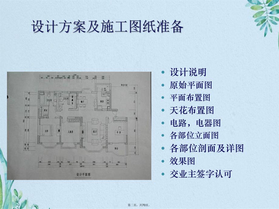 家庭装饰装修全过程施工工艺流程(共70张)课件.pptx_第2页