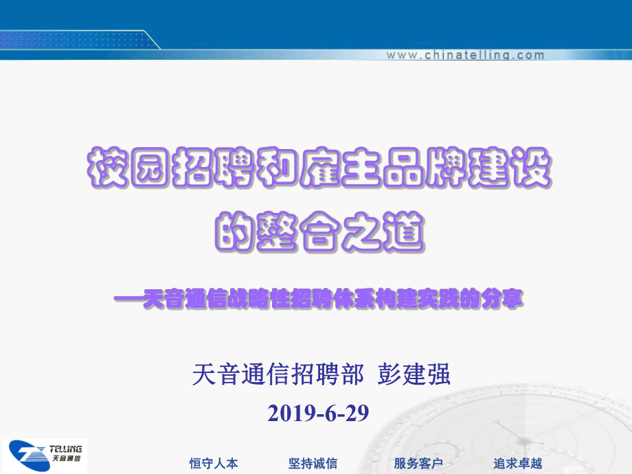 校园招聘与雇主品牌建设整合之道课件.ppt_第1页