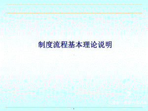 流程基本理论及相互之间的关系剖析(98P)张幻灯片.ppt