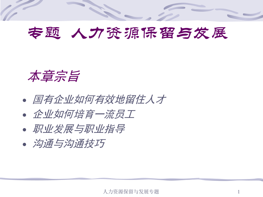 新人力资源保留(1)汇编课件.ppt_第1页