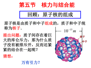 核力与结合能公开课课件.ppt