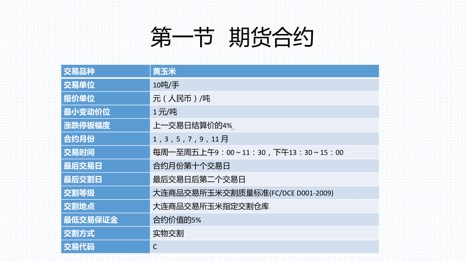 期货交易理论与实务第2章期货合约与交易制度课件.pptx_第3页