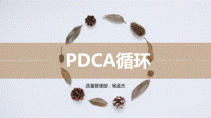 安全管理人员应该知道的PDCA循环课件.ppt