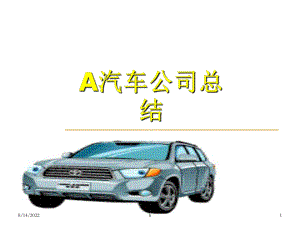 汽车4S店年度工作总结课件.ppt