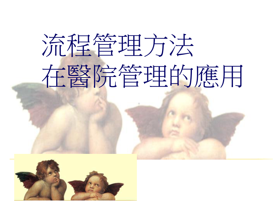 流程管理方法在医院管理的应用课件.ppt_第1页