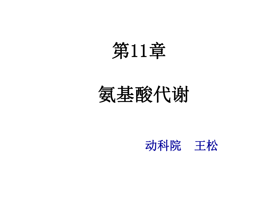 氨基酸代谢生化课件.ppt_第1页