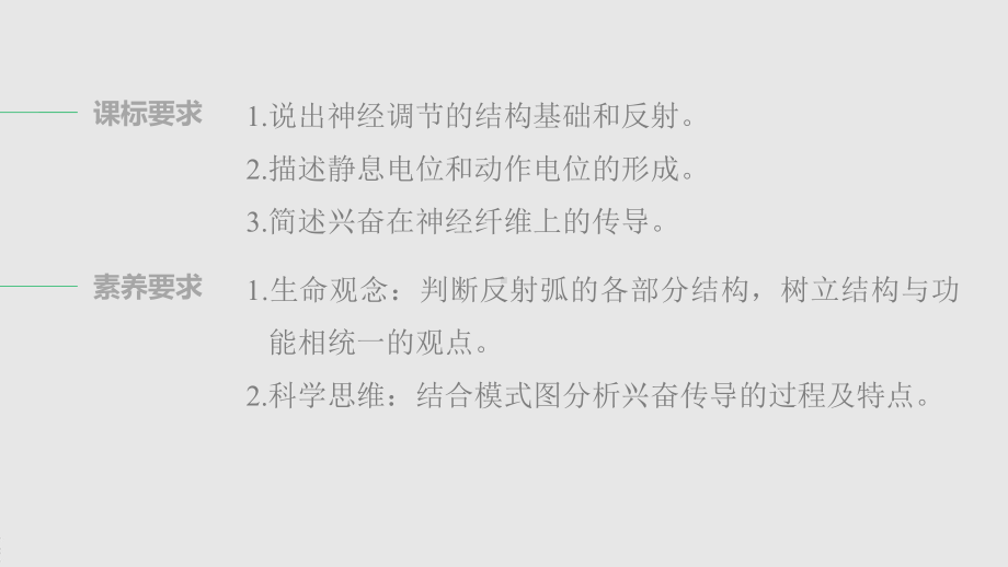 高二上学期生物人教版必修3-2.1 通过神经系统的调节(Ⅰ) 课件.pptx_第2页