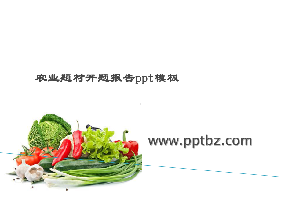 开题报告模板讲解课件.ppt_第1页