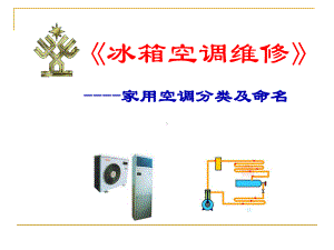 家用空调器分类及命名方法课件.ppt