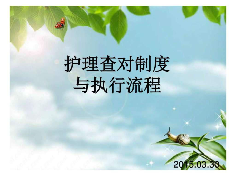 护理查对制度与执行流程-课件.ppt_第1页