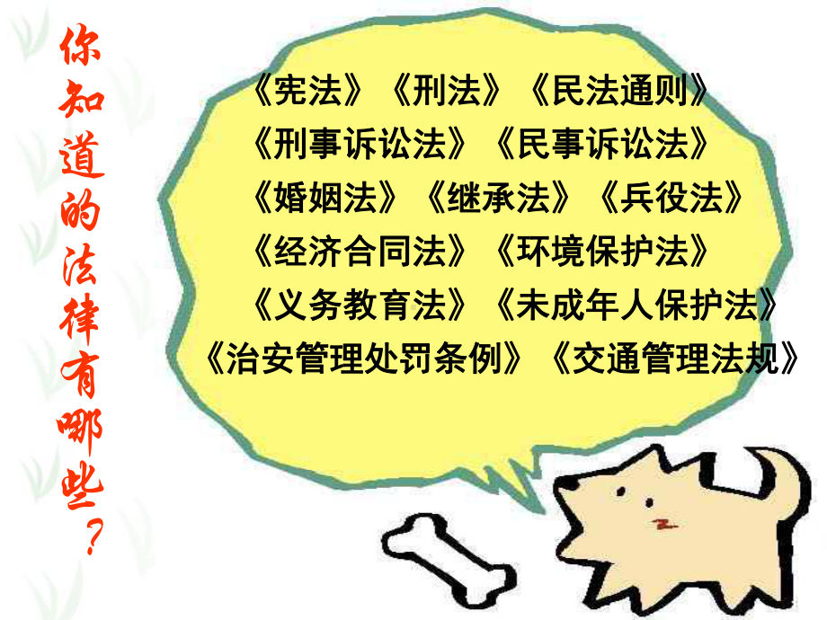 法律在我身边主题班会..课件.ppt_第3页