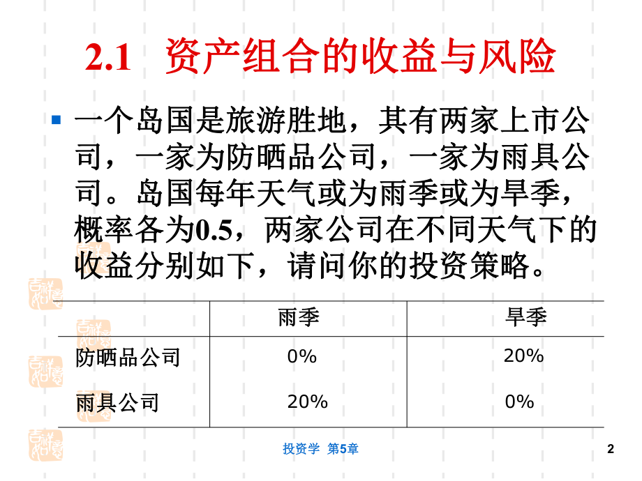 数理金融学组合投资理论课件.ppt_第2页