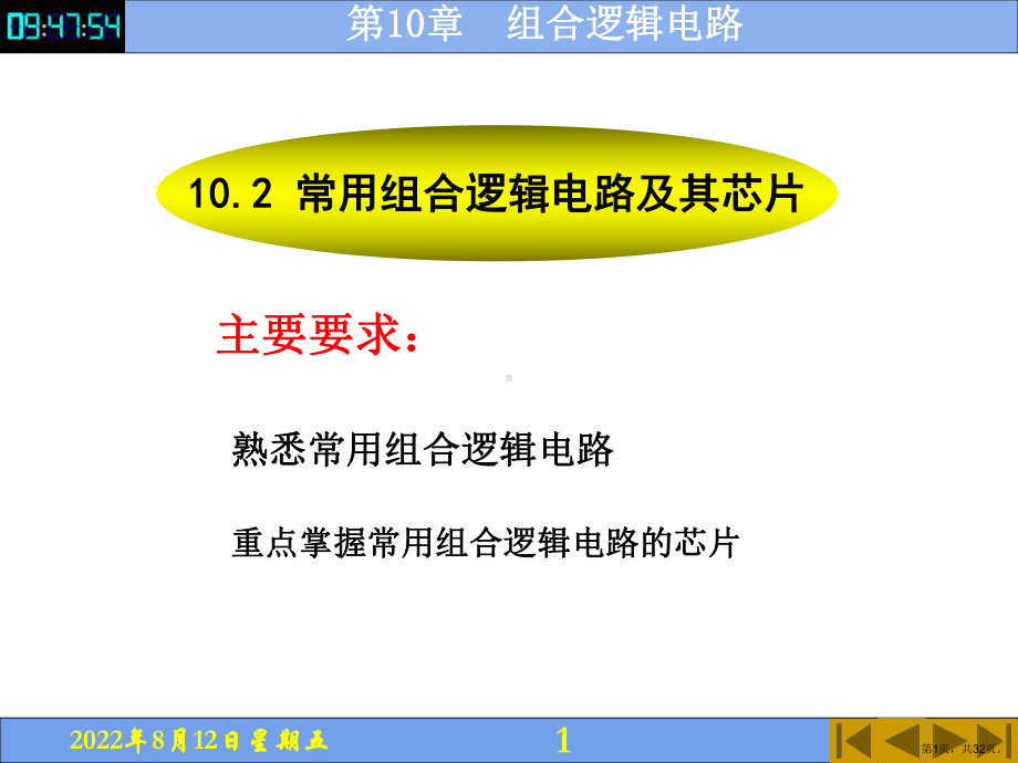 常用组合逻辑电路及其芯片课件.pptx_第1页