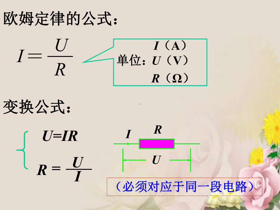 欧姆定律及其应用9人教版课件.ppt_第3页