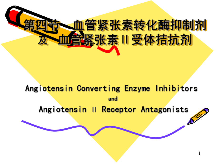 投044血管紧张素抑制药物d课件.ppt_第1页