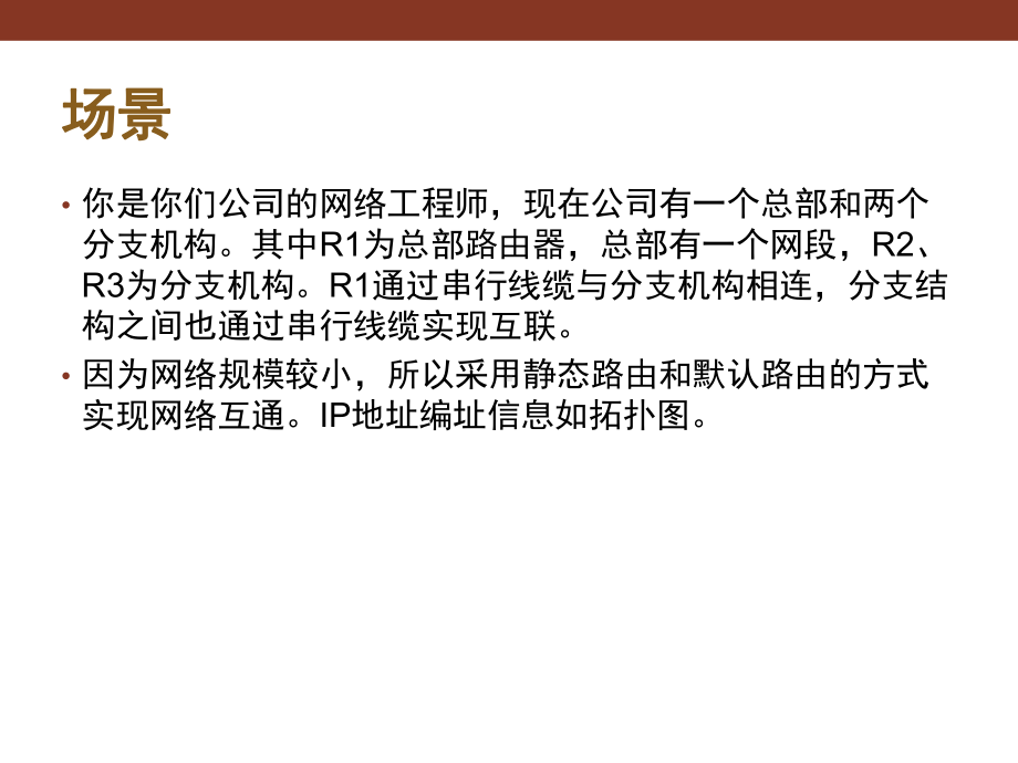 某eNSP配置实例静态路由与默认路由课件.ppt_第2页