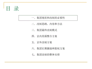 机械院集团改制方案一：修订建议课件.ppt