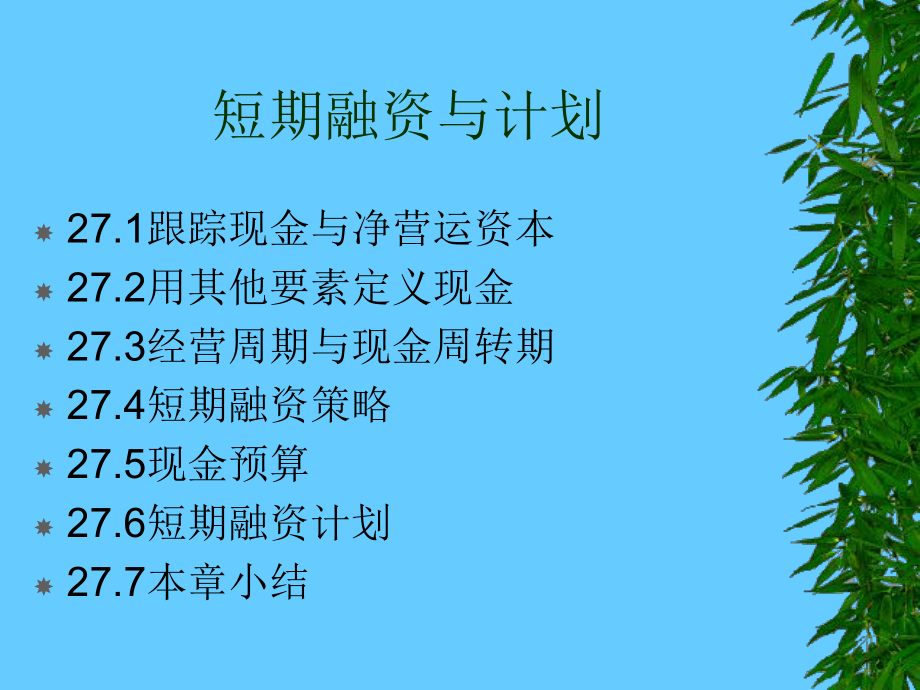 企业短期融资与计划.pptx_第1页