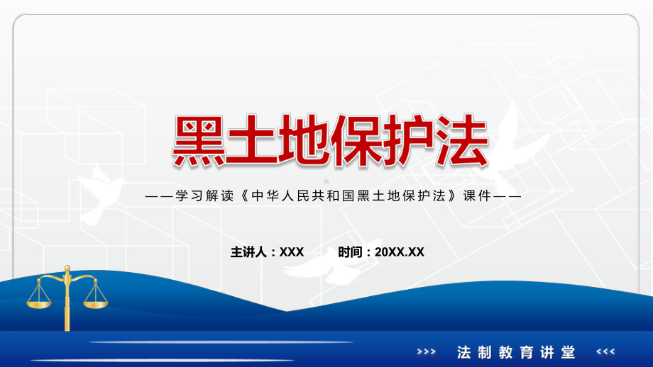 专题讲座《黑土地保护法》重要焦点看点2022年新制订《中华人民共和国黑土地保护法》PPT图文PPT课件.pptx_第1页