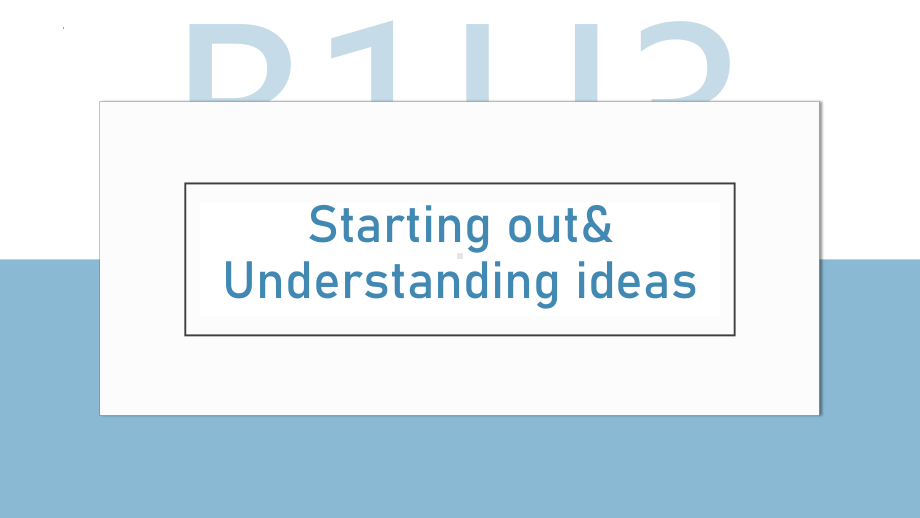 Unit 3 Starting out & Understanding ideasppt课件(2022)高中英语新外研版 必修第一册.pptx_第2页