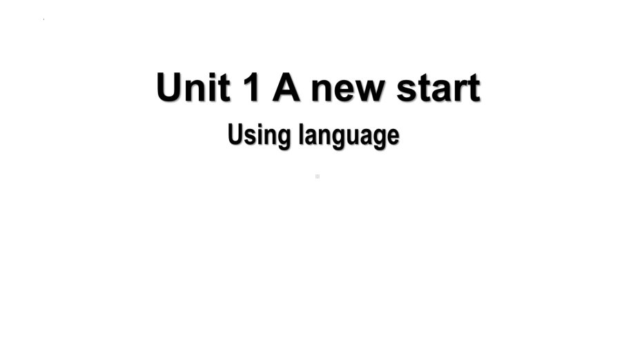 Unit 1 Using languageppt课件(2022)高中英语新外研版必修第一册.pptx_第1页