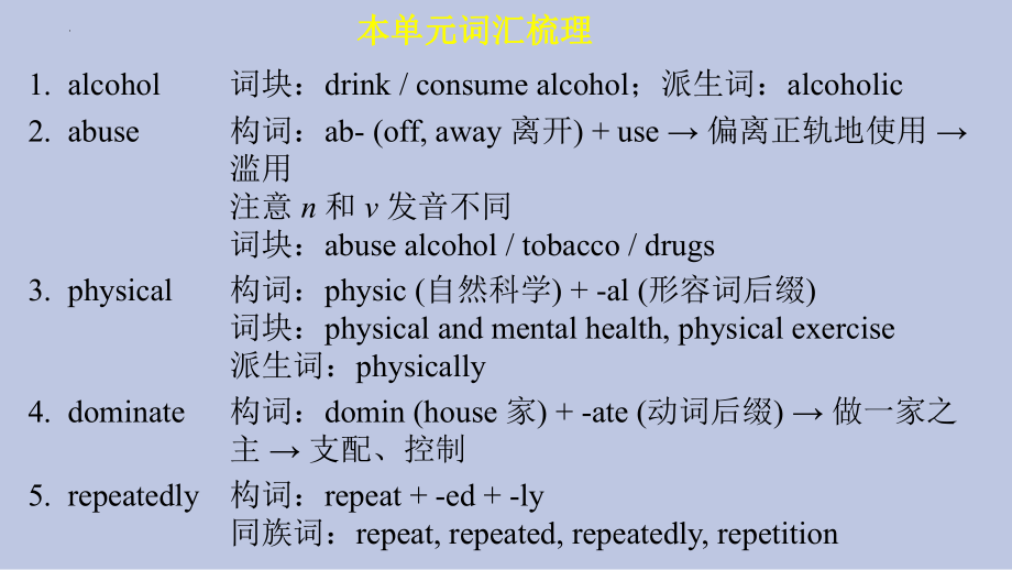 Unit 2Reading and Thinking — Learning About Language-ppt课件 --(2022)高中英语新人教版选择性必修第三册.pptx_第2页