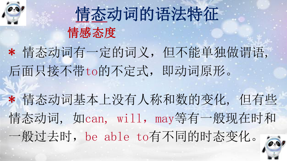 Unit 1 Grammar Modal Verbs1ppt课件--2022高中英语新外研版必修第二册.pptx_第3页