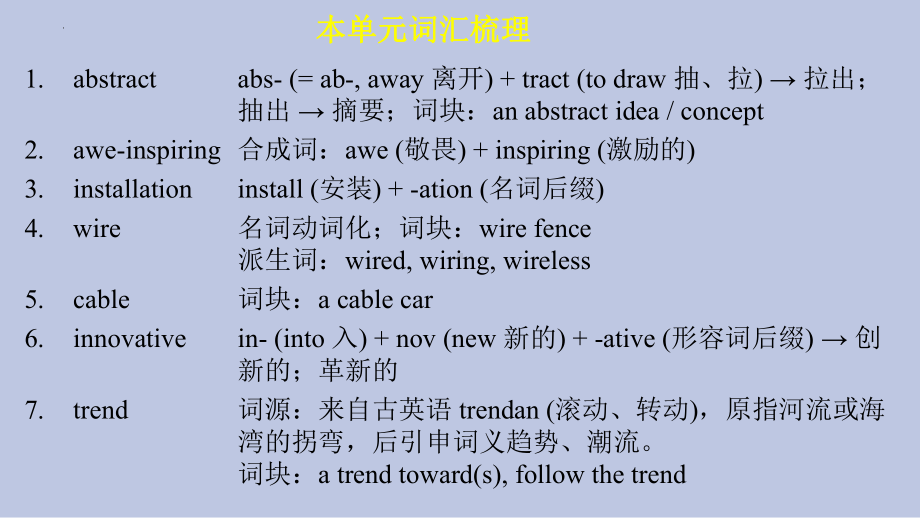 Unit 4 单词用法趣味讲解2 ppt课件 -(2022）新外研版高中《英语》选择性必修第一册.pptx_第2页