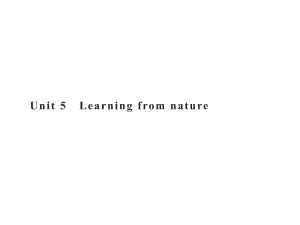 Unit 5　Section A　Starting out & Understanding ideas同步课件 -(2022）新外研版高中选择性必修第三册《英语》.pptx