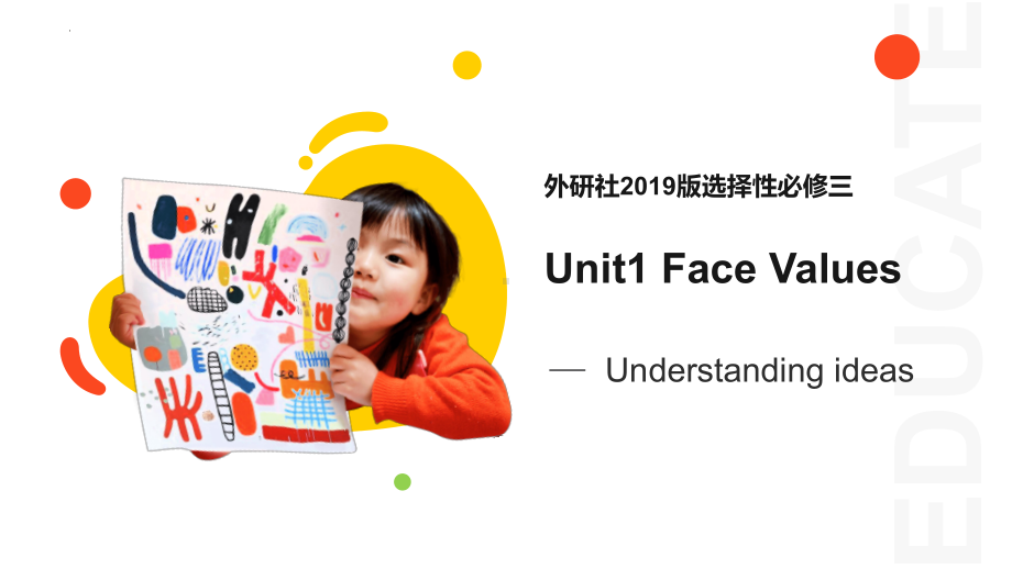 Unit 1 Face values Understanding ideas 课件--(2022）新外研版高中选择性必修第三册《英语》.pptx_第1页