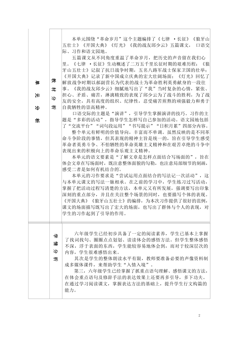 中小学作业设计大赛获奖优秀作品[模板]-《义务教育语文课程标准（2022年版）》-[信息技术2.0微能力]：小学六年级语文上（第二单元）.docx_第3页