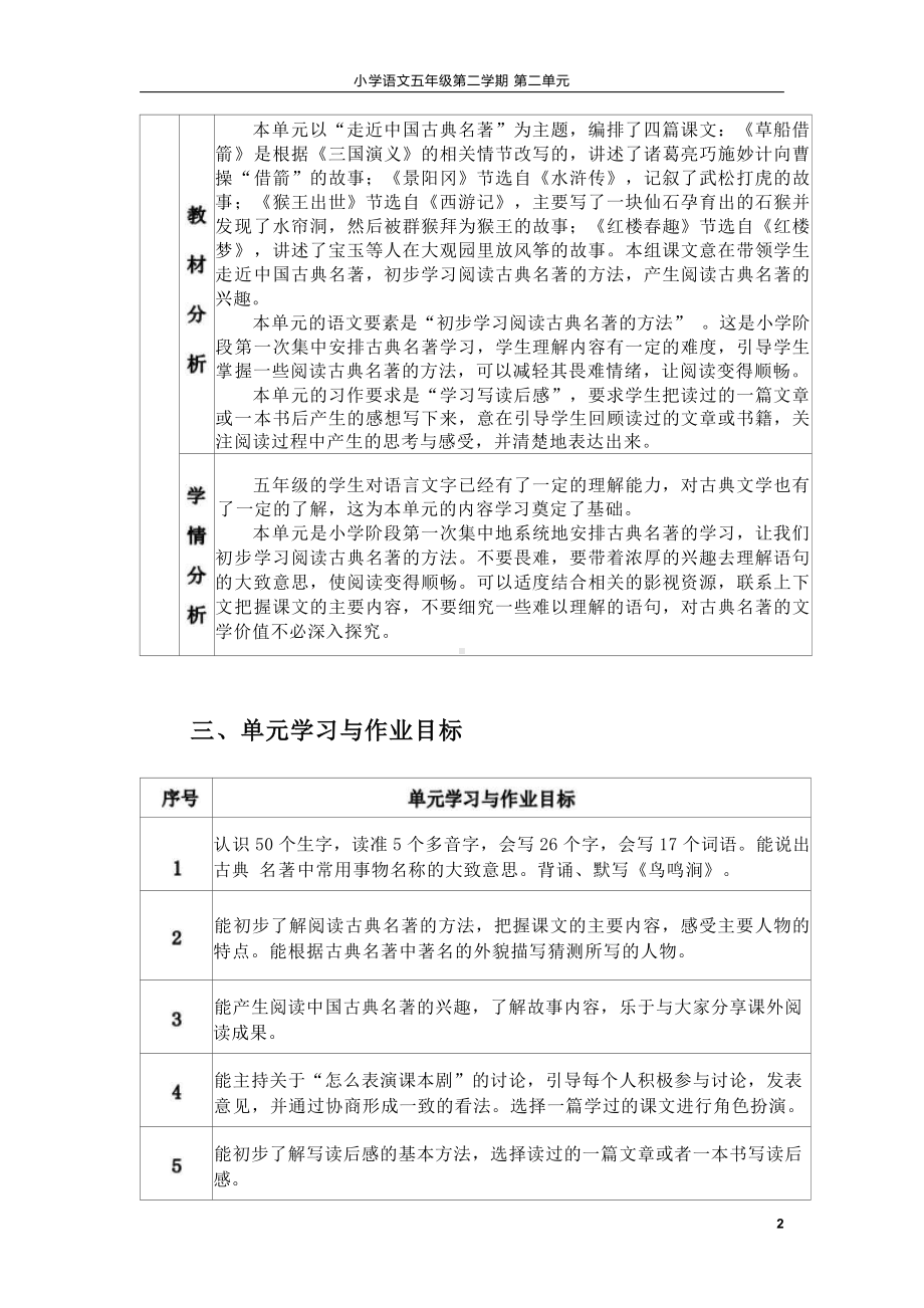 中小学作业设计大赛获奖优秀作品[模板]-《义务教育语文课程标准（2022年版）》-[信息技术2.0微能力]：小学五年级语文下（第二单元）景阳冈.docx_第3页