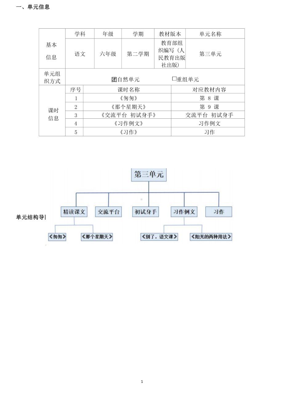 中小学作业设计大赛获奖优秀作品[模板]-《义务教育语文课程标准（2022年版）》-[信息技术2.0微能力]：小学六年级语文下（第三单元）匆匆.docx_第2页