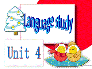 高中英语：Unit 4 language study学习培训模板课件.ppt