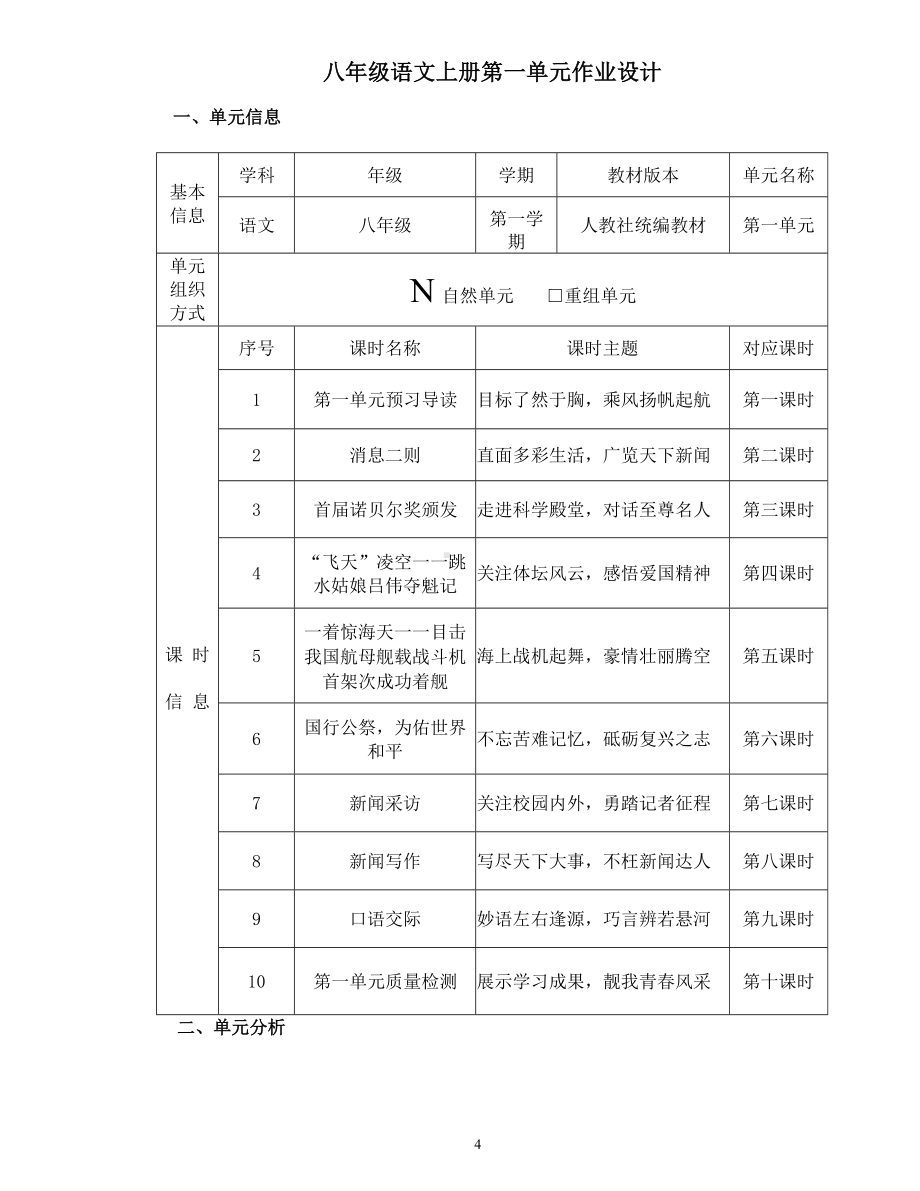 中小学作业设计大赛获奖优秀作品[模板]-《义务教育语文课程标准（2022年版）》-[信息技术2.0微能力]：中学八年级语文上（第一单元）爱国精神.docx_第2页