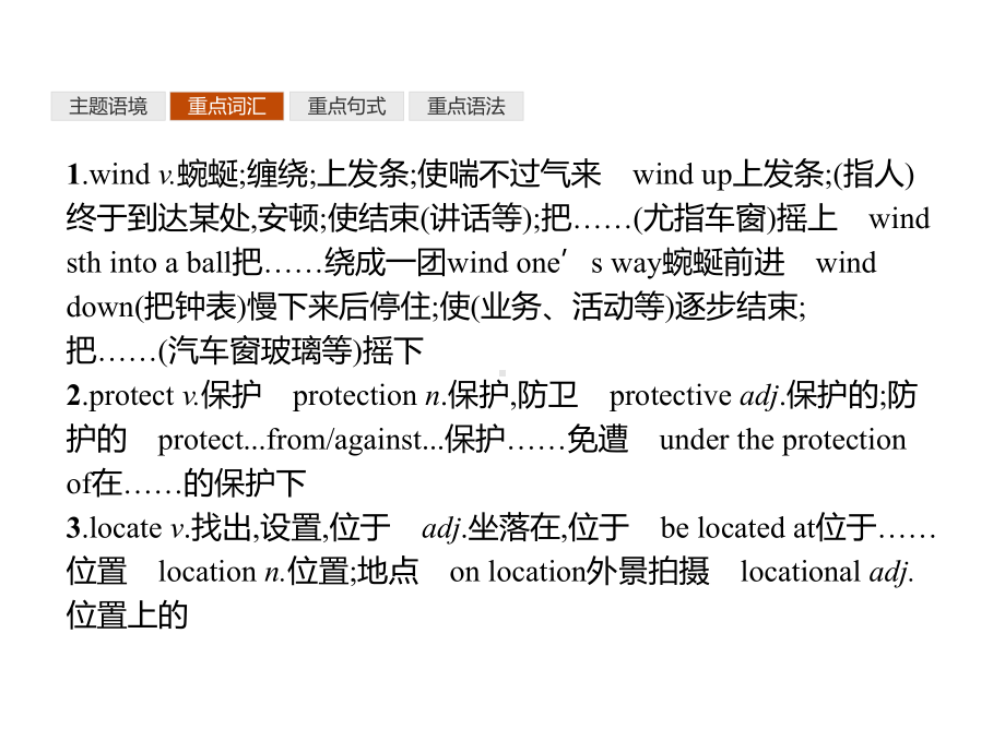 (2022）新外研版高中《英语》选择性必修第一册Unit 6　单元重点小结 ppt课件 .pptx_第3页