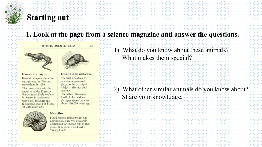 Unit 5 Starting out & Understanding ideas -ppt课件-(2022）新外研版高中《英语》选择性必修第一册.pptx_第2页