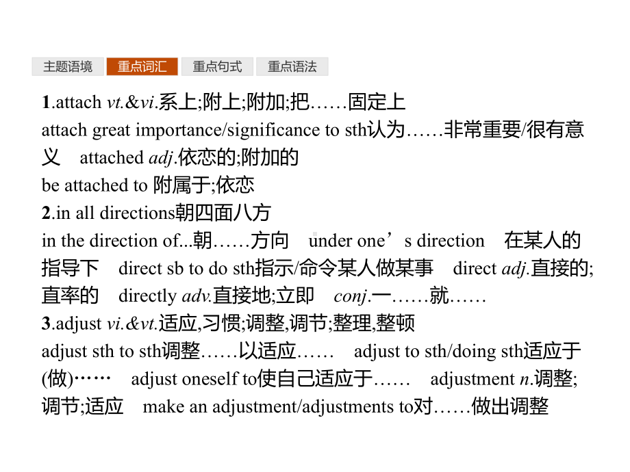 (2022）新外研版高中《英语》选择性必修第一册Unit 3　单元重点小结 ppt课件 .pptx_第3页