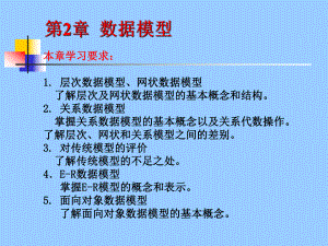 数据模型学习培训模板课件.ppt