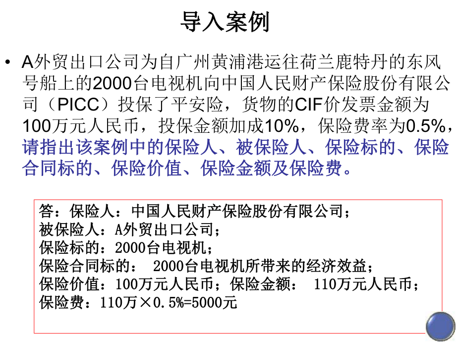 国际货物运输保险学习培训模板课件.ppt_第2页