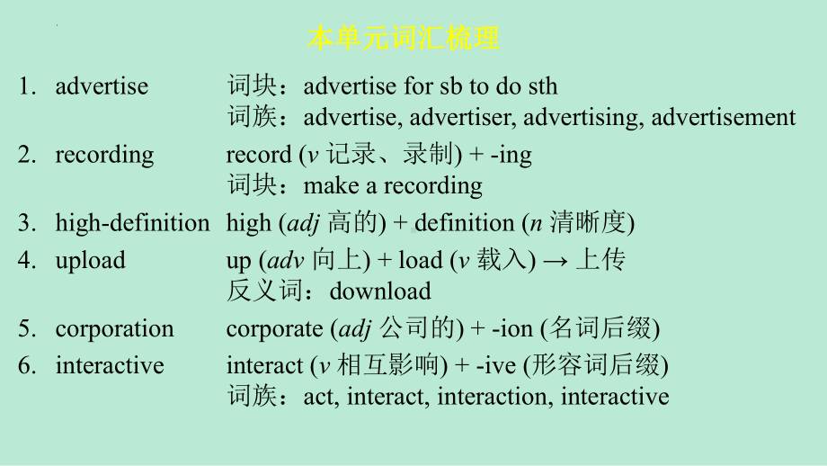 Lesson 2 Questions about Media 词汇课件-（2022）新北师大版《高中英语》选择性必修第二册.pptx_第2页