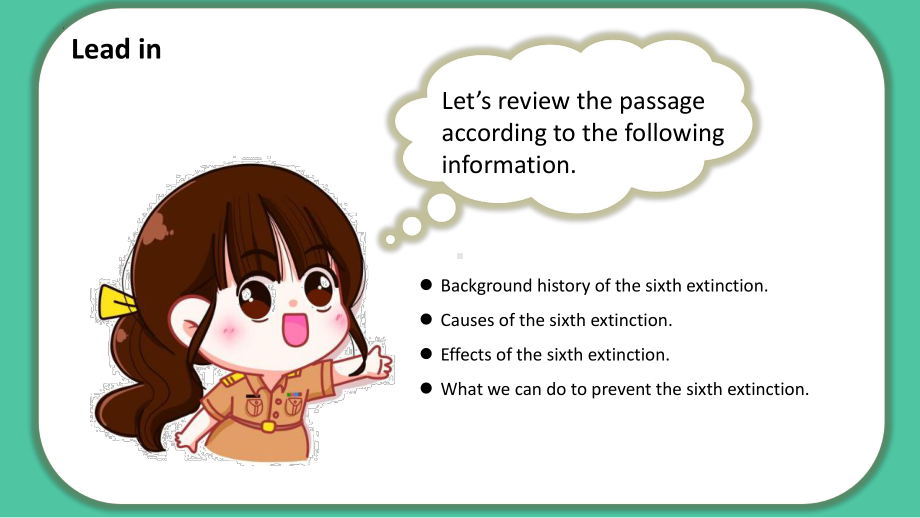 Unit 3 Conservation Lesson 1 The sixth extinction（2） 课件 (2)-（2022）新北师大版《高中英语》选择性必修第一册.pptx_第3页