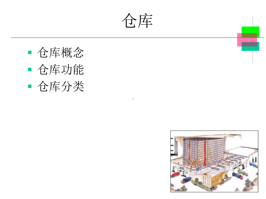 企业培训资料-助理物流师讲座-仓库和仓库设备.pptx_第2页