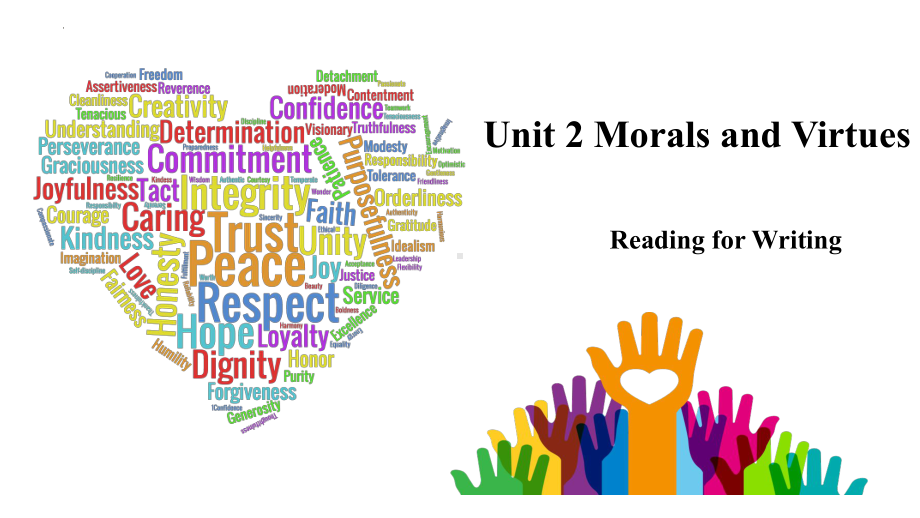 Unit 2 Morals and Virtues Reading for Writingppt课件 -(2022)高中英语新人教版必修第三册.pptx_第1页