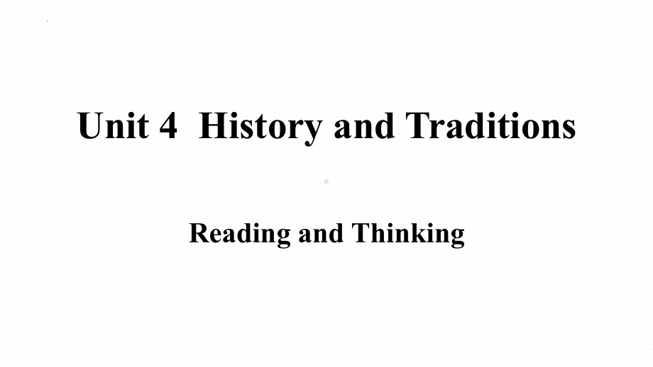 Unit 4 Reading and Thinking ppt课件-(2022)高中英语新人教版（新教材）必修第二册.pptx_第1页